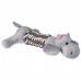 Trixie 35894 Plush and jute dog toy Dog / Hippo