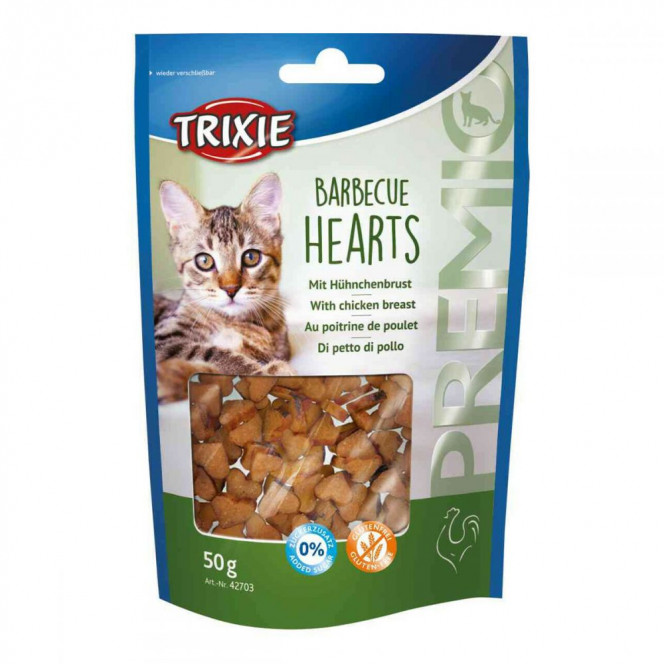 Trixie 42703 Premio Barbecue Hearts with chicken breast