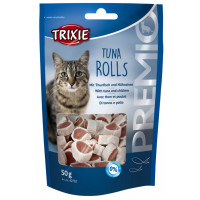 Лакомства для кошек Trixie 42732 Premio Tune Rolls с тунцом и мясом птицы