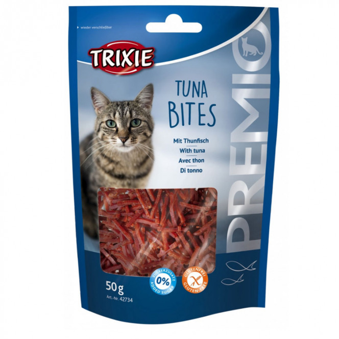 Treats for cats Trixie 42734 Premio Tune Bites with tuna