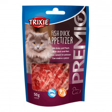 Trixie 42747 Premio Fish Duck Appetizer Treats for cats with duck and fish