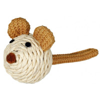 Trixie 45758 Cat toy mouse made of paper yarn