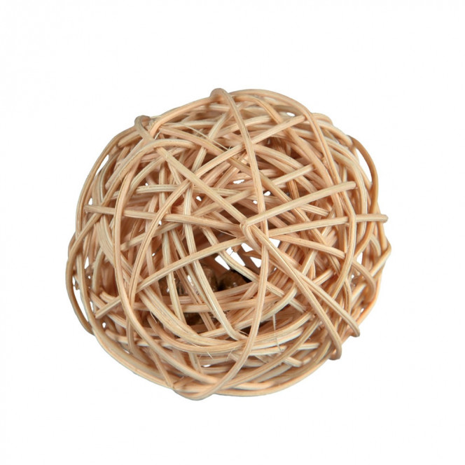 Rodent toy Trixie 61822 Wicker ball with bells