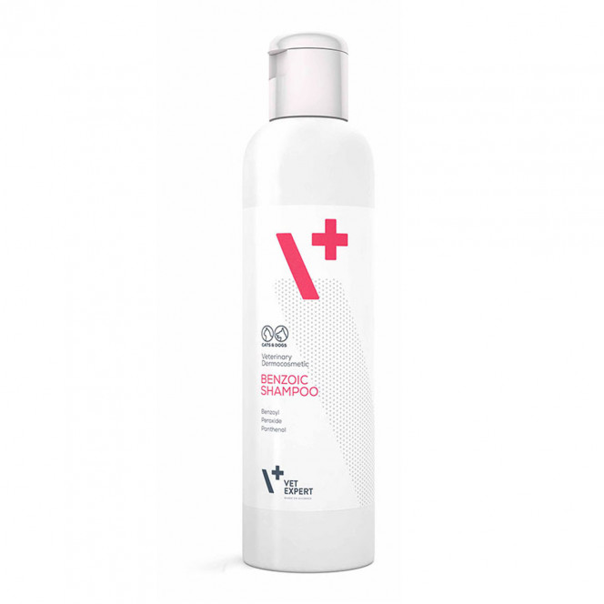 VetExpert BENZOIC SHAMPOO Shampoo with benzoyl peroxide