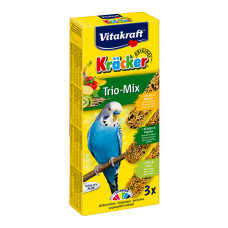 Vitakraft Kracker Trio Mix 3in1 Budget Treats with Banana Paprika and Kiwi