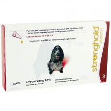 Stronghold medium dogs (10.1-20.0 kg) pipette 120 mg (1 ml)